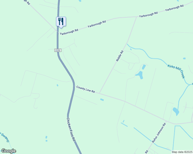 map of restaurants, bars, coffee shops, grocery stores, and more near 7480 Riddle Road in Saint Pauls