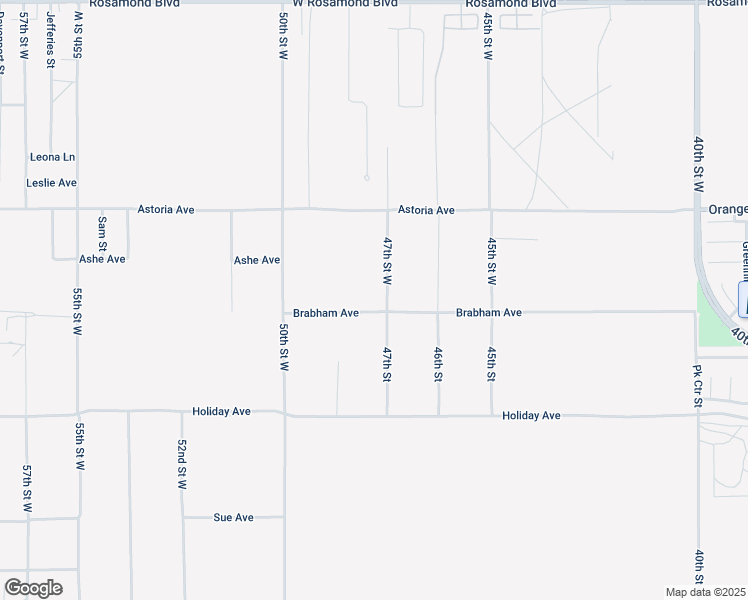 map of restaurants, bars, coffee shops, grocery stores, and more near 4779 Brabham Avenue in Rosamond