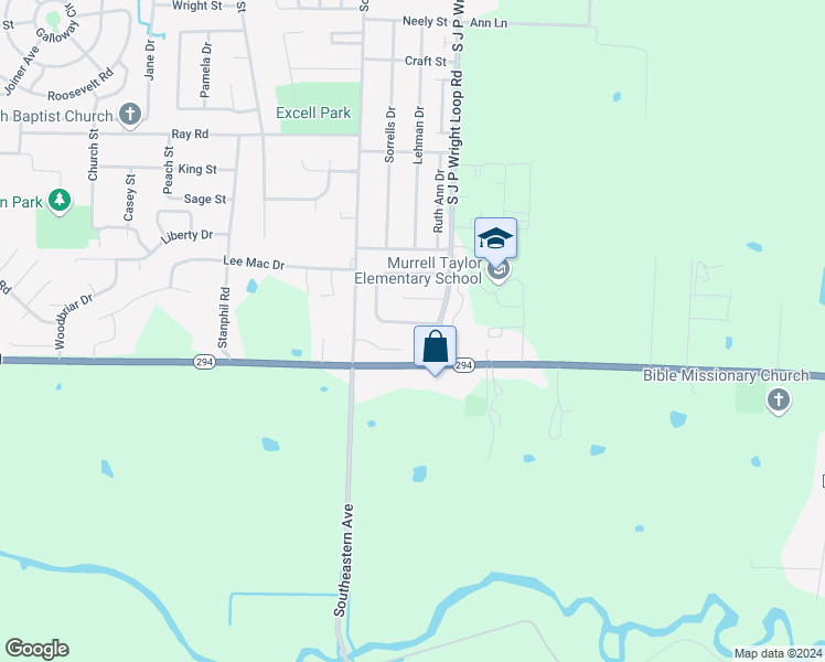 map of restaurants, bars, coffee shops, grocery stores, and more near 224 Lonsdale Circle in Jacksonville