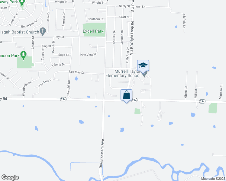 map of restaurants, bars, coffee shops, grocery stores, and more near 214 Lonsdale Circle in Jacksonville