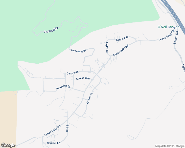 map of restaurants, bars, coffee shops, grocery stores, and more near 706 Canyon Drive in Lebec