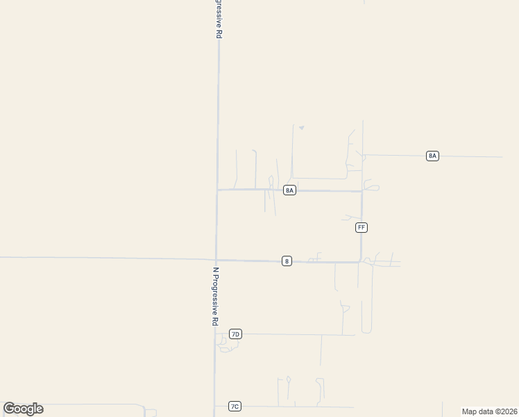 map of restaurants, bars, coffee shops, grocery stores, and more near 3930 County Road 8A in Hereford