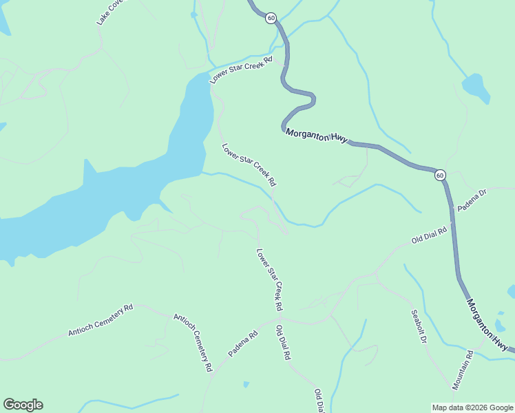 map of restaurants, bars, coffee shops, grocery stores, and more near 1259 Lower Star Creek Road in Morganton