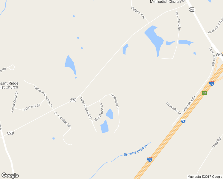 map of restaurants, bars, coffee shops, grocery stores, and more near 3591 Enterprise Drive in Rock Hill