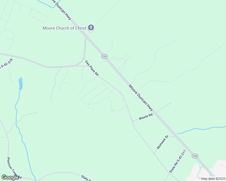 map of restaurants, bars, coffee shops, grocery stores, and more near 529 Gas Plant Road in Moore