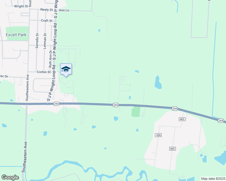 map of restaurants, bars, coffee shops, grocery stores, and more near 1502 Glenn Road in Jacksonville