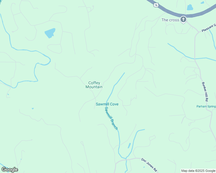 map of restaurants, bars, coffee shops, grocery stores, and more near The Hills Lane in Union County