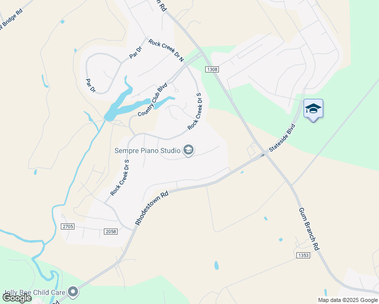 map of restaurants, bars, coffee shops, grocery stores, and more near 115 Kemberly Court in Jacksonville