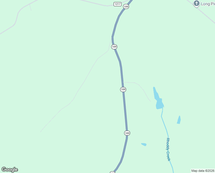 map of restaurants, bars, coffee shops, grocery stores, and more near 10624 North Carolina 109 in Peachland