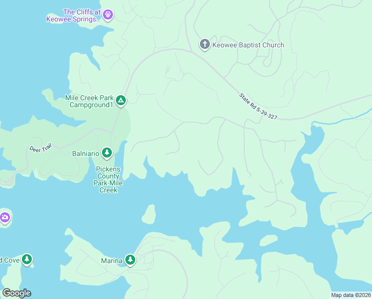 map of restaurants, bars, coffee shops, grocery stores, and more near 113 Hawks Bay Court in Six Mile
