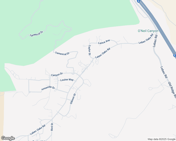 map of restaurants, bars, coffee shops, grocery stores, and more near 3020 Lebec Oaks Road in Lebec