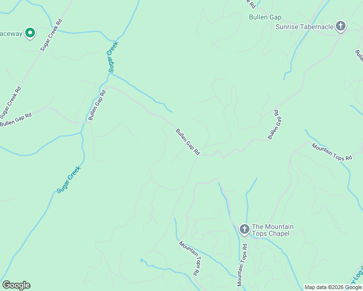 map of restaurants, bars, coffee shops, grocery stores, and more near 22 Old Bullen Gap Road in Blue Ridge