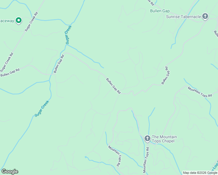 map of restaurants, bars, coffee shops, grocery stores, and more near 22 Old Bullen Gap Road in Blue Ridge