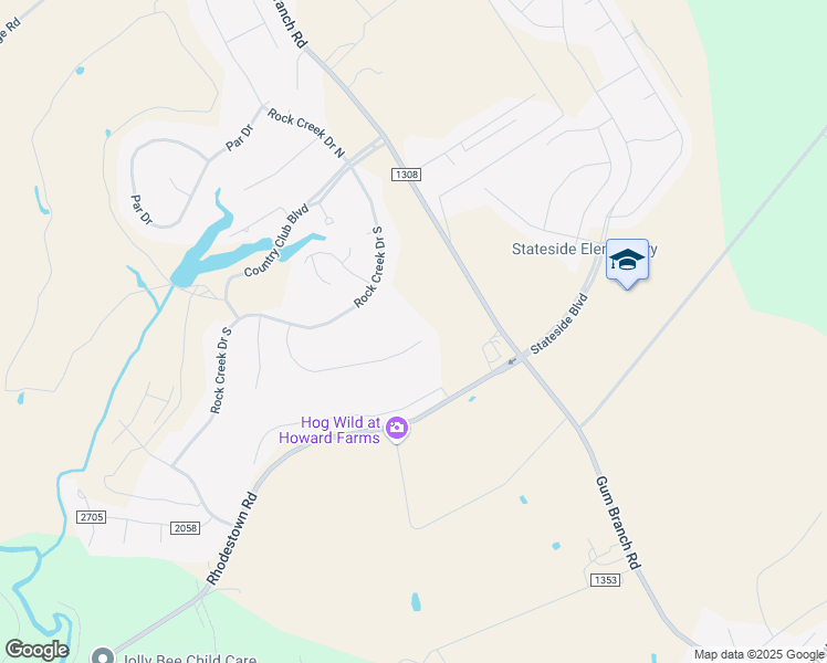 map of restaurants, bars, coffee shops, grocery stores, and more near 127 Kemberly Court in Jacksonville