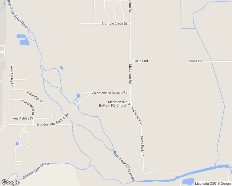 map of restaurants, bars, coffee shops, grocery stores, and more near 954 Meridianville Bottom Road in Meridianville