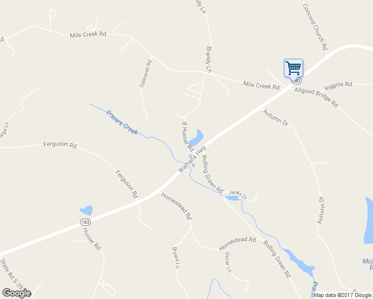 map of restaurants, bars, coffee shops, grocery stores, and more near 2106 Walhalla Highway in Pickens