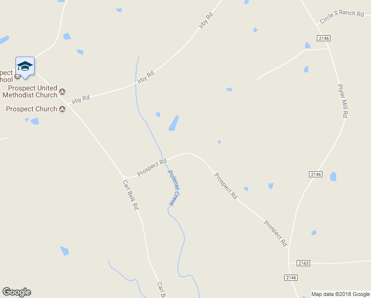 map of restaurants, bars, coffee shops, grocery stores, and more near 6523 Prospect Road in Monroe