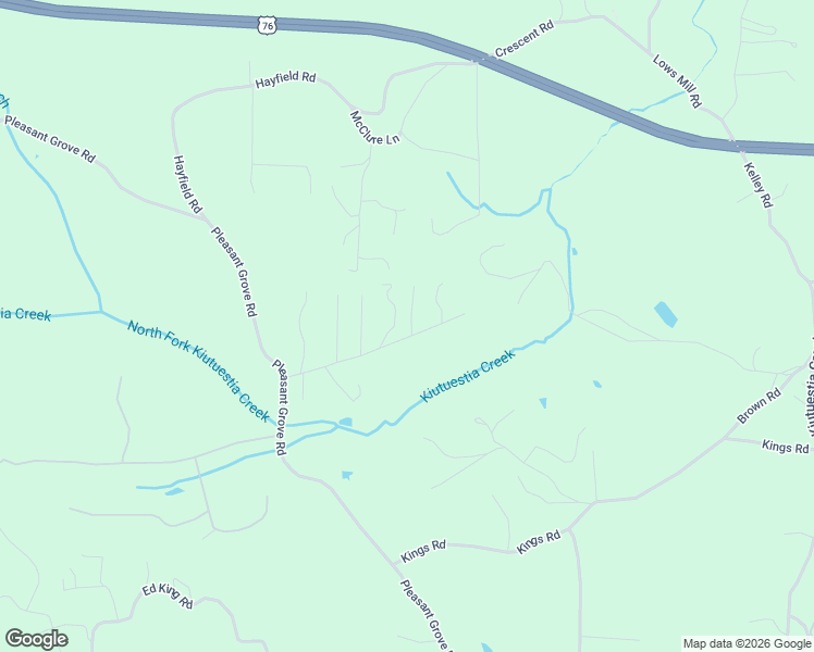 map of restaurants, bars, coffee shops, grocery stores, and more near 19 My Own Road in Blairsville