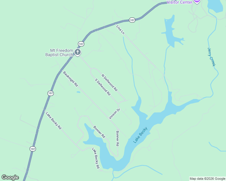 map of restaurants, bars, coffee shops, grocery stores, and more near 480 North Dellwood Road in Mountain Rest