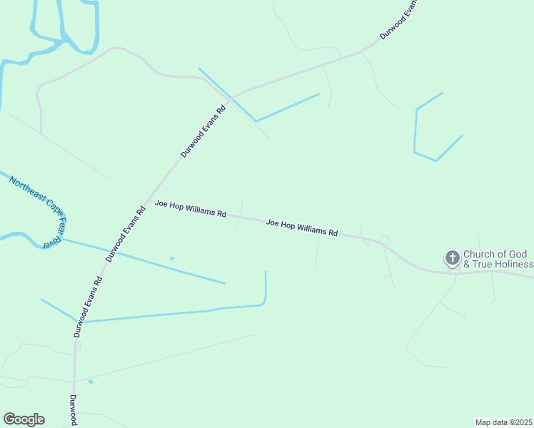 map of restaurants, bars, coffee shops, grocery stores, and more near 199 Joe Hop Williams Road in Beulaville