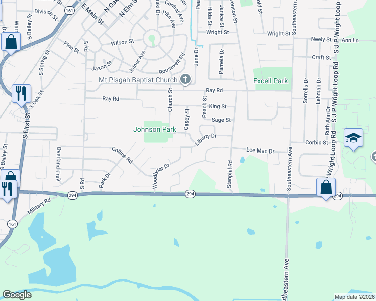 map of restaurants, bars, coffee shops, grocery stores, and more near 1 Nathan Hale Street in Jacksonville