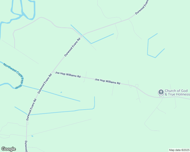 map of restaurants, bars, coffee shops, grocery stores, and more near 199 Joe Hop Williams Road in Beulaville