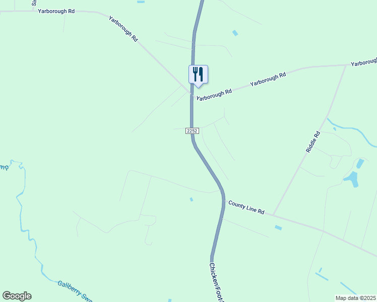map of restaurants, bars, coffee shops, grocery stores, and more near 4546 Chicken Foot Road in Saint Pauls