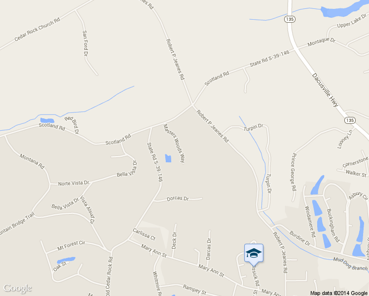 map of restaurants, bars, coffee shops, grocery stores, and more near 115 Masters Woods Way in Easley