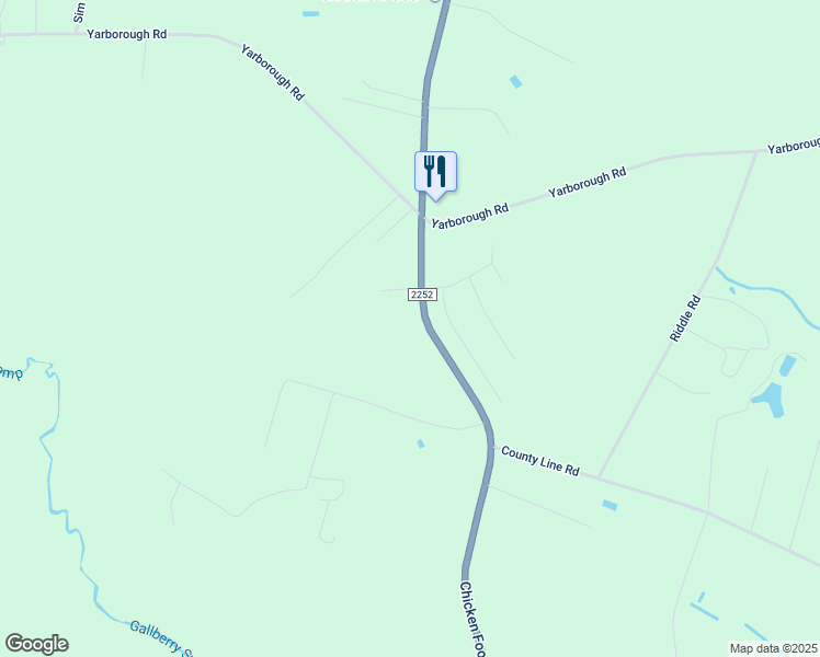 map of restaurants, bars, coffee shops, grocery stores, and more near 4546 Chicken Foot Road in Saint Pauls