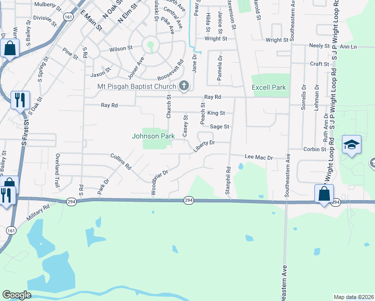 map of restaurants, bars, coffee shops, grocery stores, and more near 1 Nathan Hale Street in Jacksonville