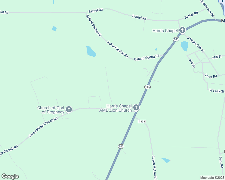 map of restaurants, bars, coffee shops, grocery stores, and more near 148 Deberry Lane in Morven