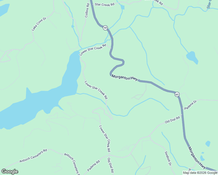 map of restaurants, bars, coffee shops, grocery stores, and more near 721 Lower Star Creek Road in Morganton