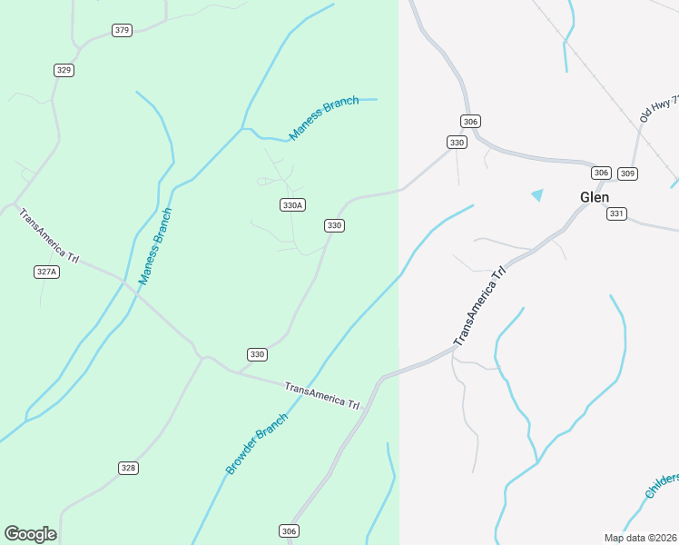 map of restaurants, bars, coffee shops, grocery stores, and more near 28-72 County Road 330 in Corinth