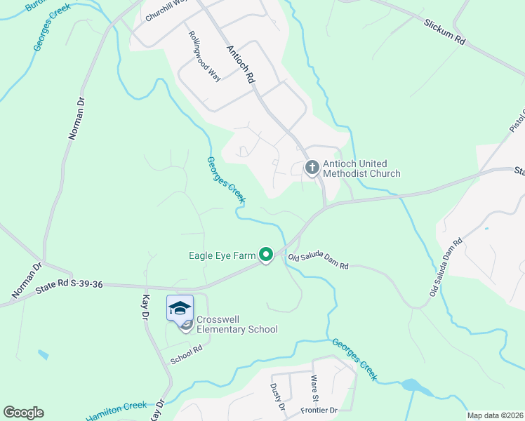 map of restaurants, bars, coffee shops, grocery stores, and more near 2811 Saluda Dam Road in Easley