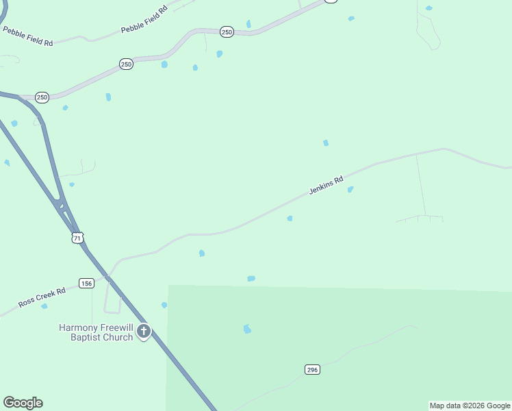 map of restaurants, bars, coffee shops, grocery stores, and more near 2472 Charcoal Road in Waldron