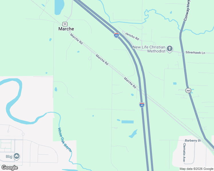 map of restaurants, bars, coffee shops, grocery stores, and more near 11115 Short Marche Road in Maumelle