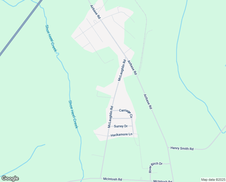map of restaurants, bars, coffee shops, grocery stores, and more near 21480 McLaughlin Road in Laurinburg
