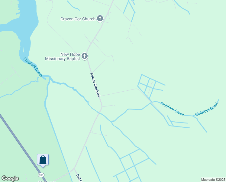 map of restaurants, bars, coffee shops, grocery stores, and more near 175 Hodge Road in Havelock