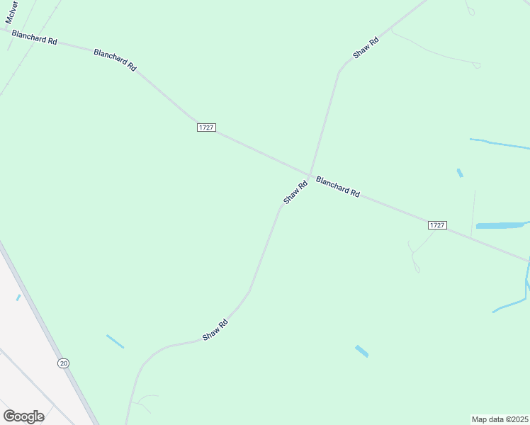 map of restaurants, bars, coffee shops, grocery stores, and more near 2141 Shaw Road in Saint Pauls