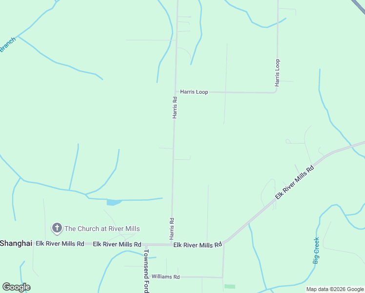 map of restaurants, bars, coffee shops, grocery stores, and more near 20484 Harris Road in Athens