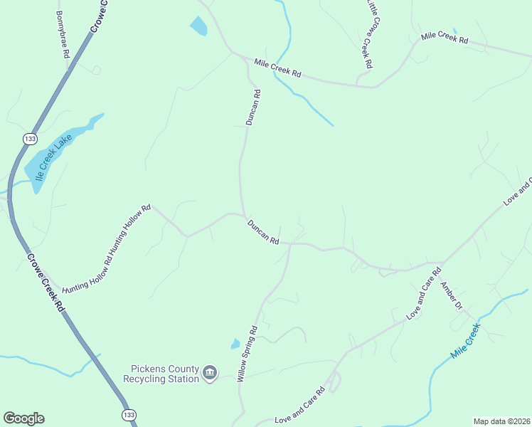 map of restaurants, bars, coffee shops, grocery stores, and more near 346 Duncan Road in Six Mile