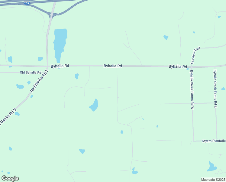 map of restaurants, bars, coffee shops, grocery stores, and more near 250 Louise Road in Byhalia