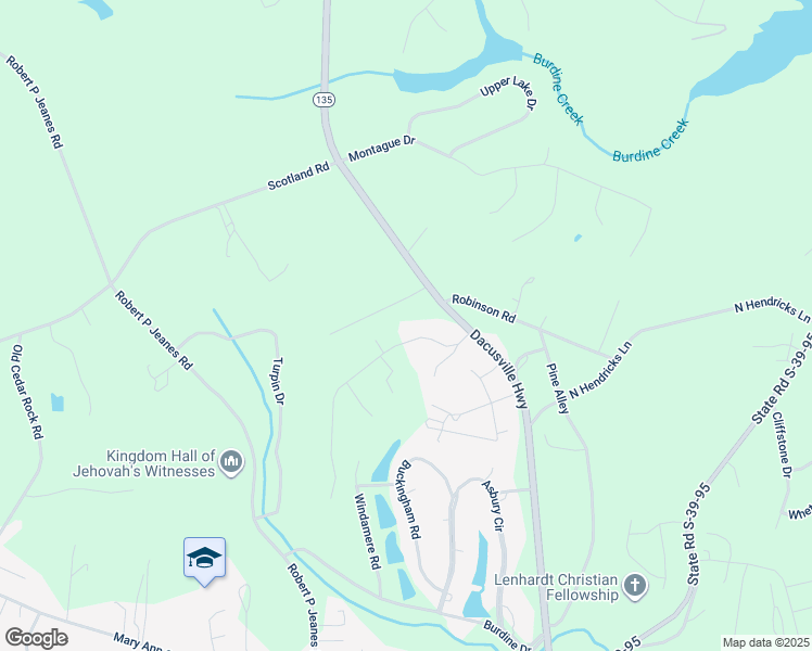 map of restaurants, bars, coffee shops, grocery stores, and more near 138 Prince George Road in Easley