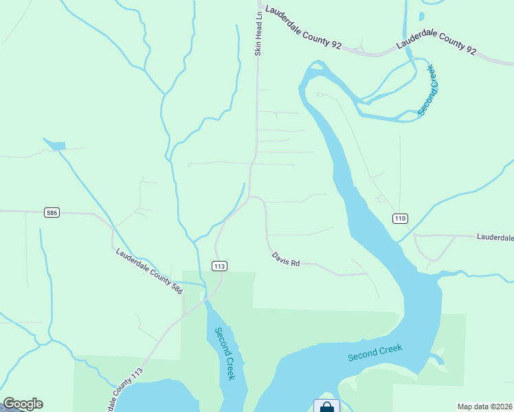 map of restaurants, bars, coffee shops, grocery stores, and more near 1058 County Road 113 in Rogersville