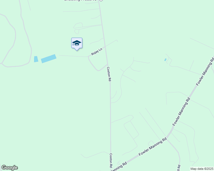 map of restaurants, bars, coffee shops, grocery stores, and more near 474 Coston Road in Richlands