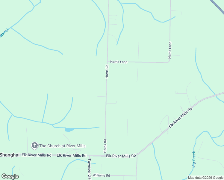 map of restaurants, bars, coffee shops, grocery stores, and more near 20484 Harris Road in Athens
