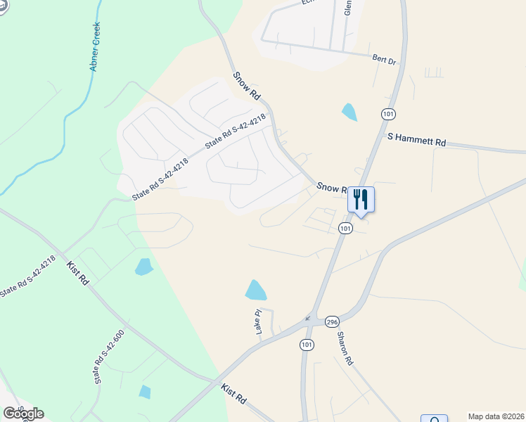 map of restaurants, bars, coffee shops, grocery stores, and more near 151 Willowbottom Drive in Greer