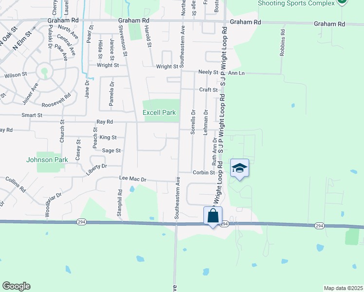 map of restaurants, bars, coffee shops, grocery stores, and more near 1004 Southeastern Avenue in Jacksonville