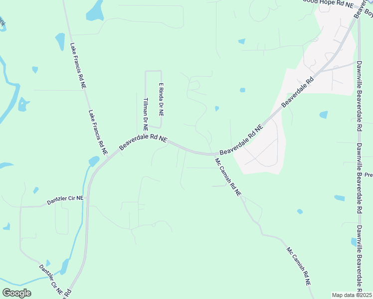map of restaurants, bars, coffee shops, grocery stores, and more near 900 Tabby Way in Dalton