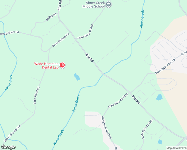 map of restaurants, bars, coffee shops, grocery stores, and more near 912 Kist Road in Greer